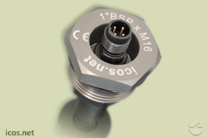 Haga clic para ampliar Conexión 1"BSP de aluminio en montaje con Sensor de Nível vertical Conexión 1"BSP de aluminio en montaje con Sensor de Nível vertical