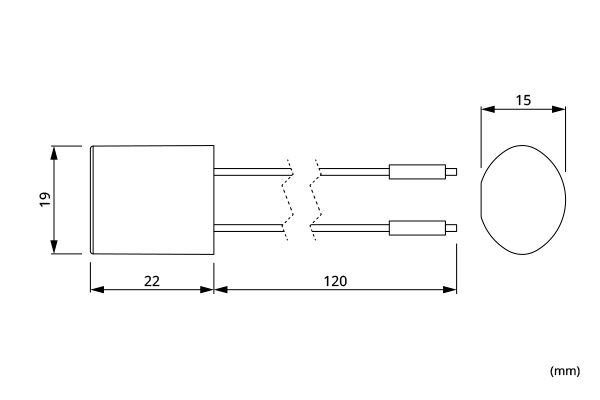 Haga clic para ampliar Dimensiones de Filtro Supresor K8 (AC) para Contactores y los Relés de Comando Dimensiones de Filtro Supresor K8 (AC) para Contactores y los Relés de Comando