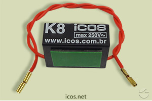 Haga clic para ampliar Filtro Supresor K8 (AC) para Contactores y los Relés de Comando Filtro Supresor K8 (AC) para Contactores y los Relés de Comando