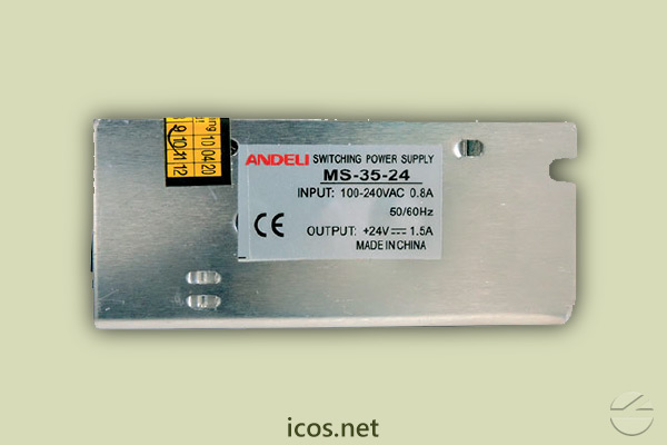 Haga clic para ampliar Especificaciones Técnicas de Fuente de Alimentación 24Vdc Especificaciones Técnicas de Fuente de Alimentación 24Vdc