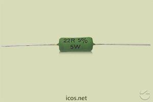 Haga clic para ampliar Resistor 22R 5W para la instalación eléctrica de los Sensores de Nivel y Flujo Resistor 22R 5W para la instalación eléctrica de los Sensores de Nivel y Flujo