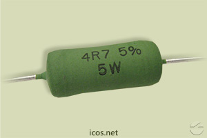 Haga clic para ampliar Resistor 4R7 5W para la instalación eléctrica de los Sensores Resistor 4R7 5W para la instalación eléctrica de los Sensores