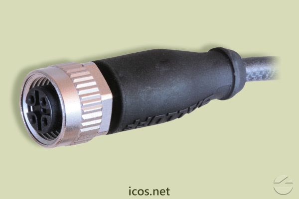Haga clic para ampliar Conector Plug M12 hembra PUR 2m para Sensores de Nivel y Flujo Eicos Conector Plug M12 hembra PUR 2m para Sensores de Nivel y Flujo Eicos
