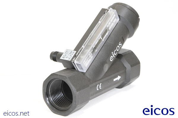 Haga clic para ampliar Sensor de flujo Eicos FC10B02-M12, adecuado para medios flujos de líquido Sensor de flujo Eicos FC10B02-M12, adecuado para medios flujos de líquido