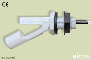 Haga clic para ampliar Sensor de nivel Eicos LA16M-40 para líquidos Sensor de nivel Eicos LA16M-40 para líquidos