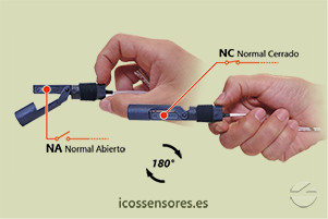 Haga clic para ampliar Sensor de Nível Eicos LA22N-40 - Gire o Sensor para Funcionamento NA ou NF Sensor de Nível Eicos LA22N-40 - Gire o Sensor para Funcionamento NA ou NF