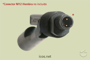 Haga clic para ampliar Plug M12 del sensor de nivel Eicos LA32-M12 Plug M12 del sensor de nivel Eicos LA32-M12