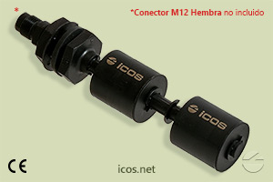 Haga clic para ampliar Sensor de nivel Eicos LD362-M12 para líquidos Sensor de nivel Eicos LD362-M12 para líquidos